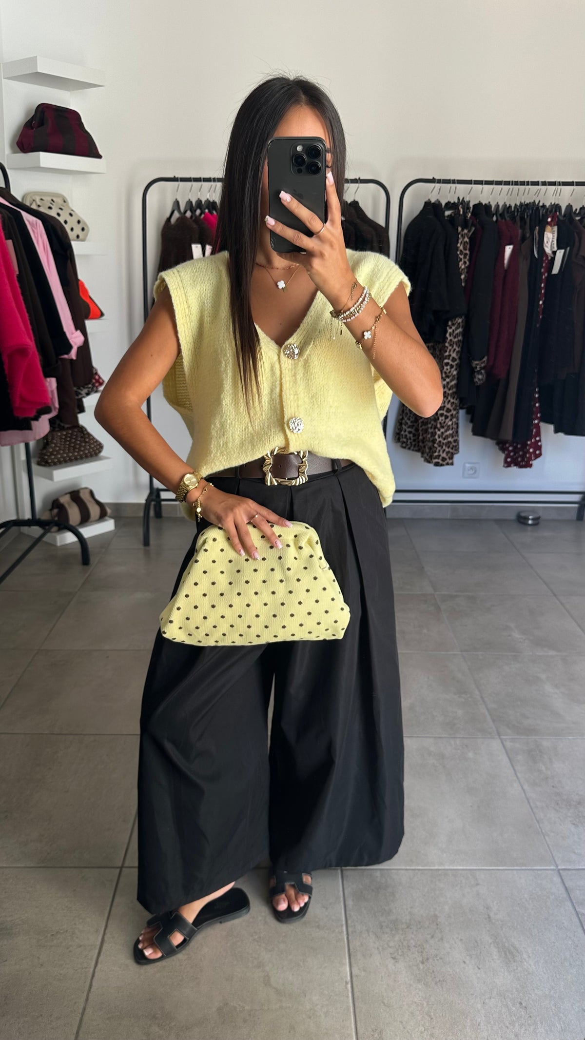 Pull sans manches Lara